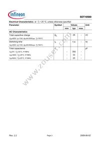 SDT10S60 Datasheet Page 3