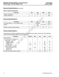 SE014S110 Datasheet Page 4