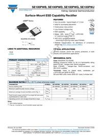 SE100PWJHM3/I Datasheet Cover