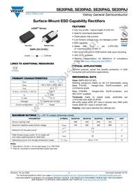 SE20PAD-M3/I Datasheet Cover