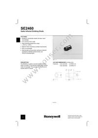 SE2460-001 Datasheet Cover