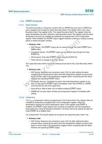 SE98TK Datasheet Page 8