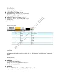 SEN0227 Datasheet Page 2