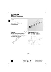 SEP8507-001 Datasheet Cover