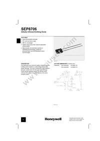 SEP8706-001 Datasheet Cover