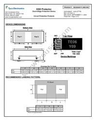 SESD0201C-006-058 Datasheet Page 3