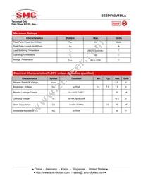 SESD5V0V1BLATR Datasheet Page 2