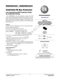 SESDONCAN1LT3G Datasheet Cover