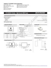 SF-2923HC50C-2 Datasheet Page 2