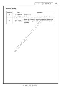 SF14-2446M5UUA3 Datasheet Page 2