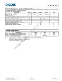 SF1GDF-13 Datasheet Page 2