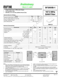 SF2005B-1 Datasheet Cover