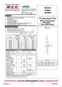 SF24G-TP Datasheet Cover