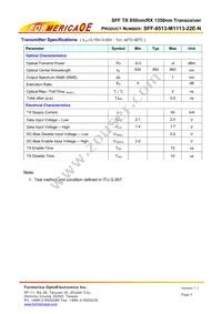 SFF-8513-M1113-22E-N Datasheet Page 3