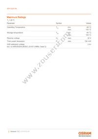 SFH 235 FA Datasheet Page 2