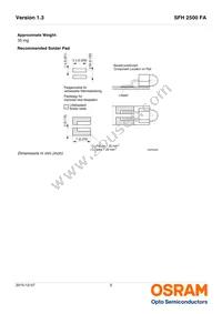 SFH 2500 FA-Z Datasheet Page 5