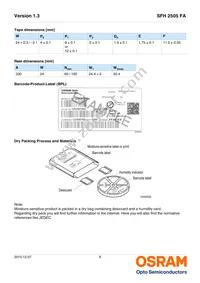 SFH 2505 FA-Z Datasheet Page 8