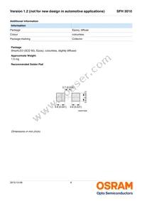 SFH 3010-Z Datasheet Page 6