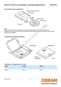 SFH 3010-Z Datasheet Page 10