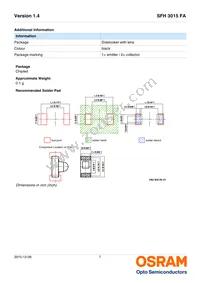 SFH 3015 FA Datasheet Page 7