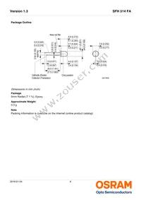 SFH 314 FA-2/3 Datasheet Page 6