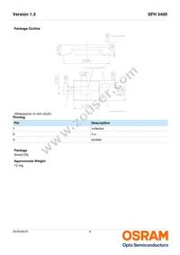 SFH 3400 Datasheet Page 6