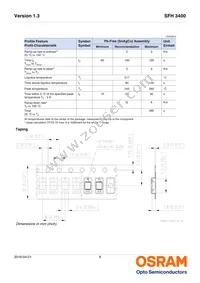 SFH 3400 Datasheet Page 8