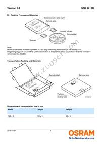 SFH 3410R Datasheet Page 9