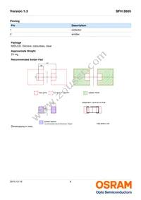 SFH 3605-3-XX Datasheet Page 6