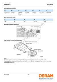 SFH 4043 Datasheet Page 9