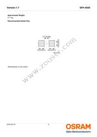 SFH 4050-Z Datasheet Page 6
