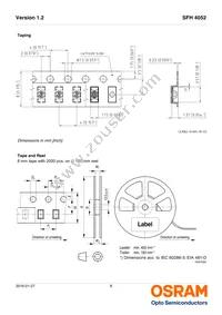 SFH 4052 Datasheet Page 8