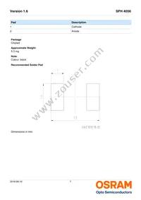 SFH 4056-NP Datasheet Page 7