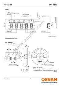 SFH 4059S-RS Datasheet Page 9