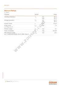 SFH 4141-TU Datasheet Page 2