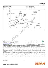 SFH 4246-Z Datasheet Page 9