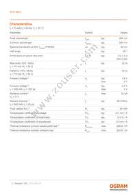 SFH 4253 R-R Datasheet Page 3