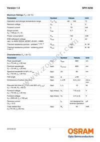 SFH 4256-R Datasheet Page 2