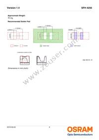 SFH 4256-R Datasheet Page 6