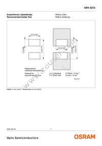 SFH 4273-Z Datasheet Page 7