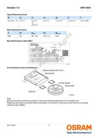 SFH 4551 Datasheet Page 9