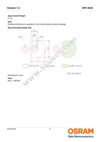 SFH 4554-DWEW Datasheet Page 6