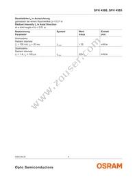 SFH 4580-Z Datasheet Page 4