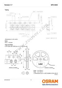 SFH 4640-UV Datasheet Page 8