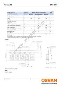 SFH 4641-T1V Datasheet Page 8