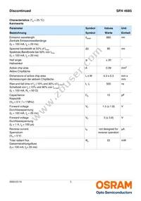 SFH 4685-Z Datasheet Page 3