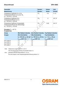 SFH 4685-Z Datasheet Page 4
