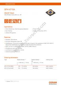 SFH 4715A-CBDA Datasheet Cover