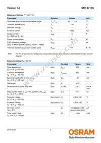 SFH 4715S-CBDA Datasheet Page 2