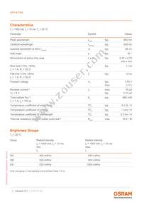 SFH 4718A Datasheet Page 3